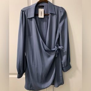 Made with Love Blue Blush Dress